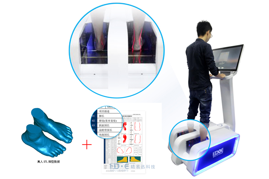 你穿的鞋子穿对了吗？PG国际电子脚型扫描仪助力健康穿鞋